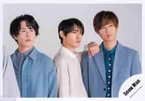 ③ SnowMan 公式写真 宮舘涼太 阿部亮平 佐久間大介 多め Snow Man阿部亮平・宮舘涼太・佐久間大介、平均年齢56歳